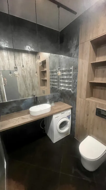 Квартира с дизайнерскими ремонтом