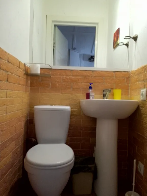 Часть дома с двором и мангалом