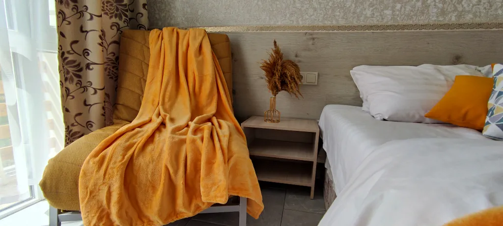 Уютный апарт плюс с балконом, отопление, беседка, парковка