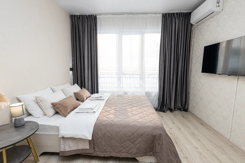 Апартаменты В новом ЖК напротив Ледового дворца и Кузбасс Арены