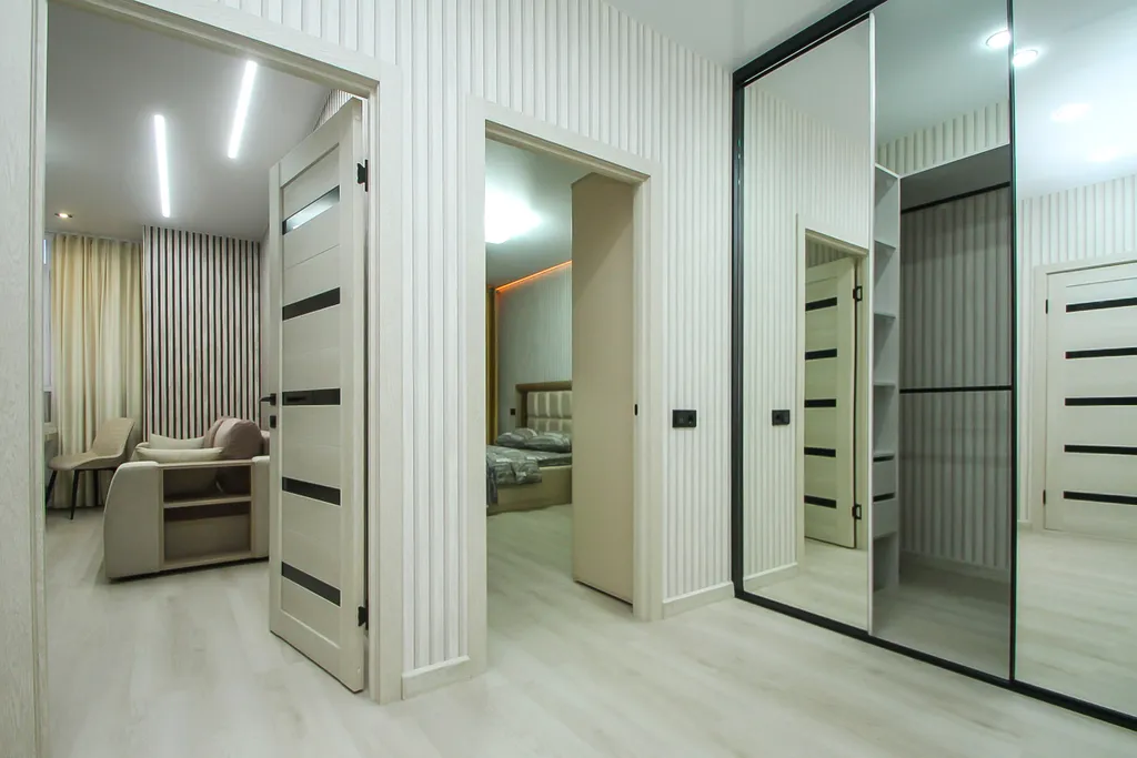 Просторная 1 комнатная квартира с 2 раздельными спальными местами