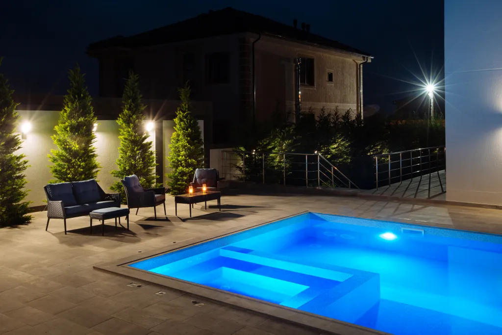 Вилла с подогреваемым бассейном