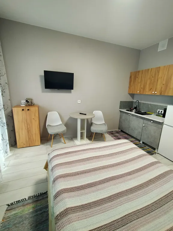 Прекрасная квартира-студия для комфортного проживания, отдыха