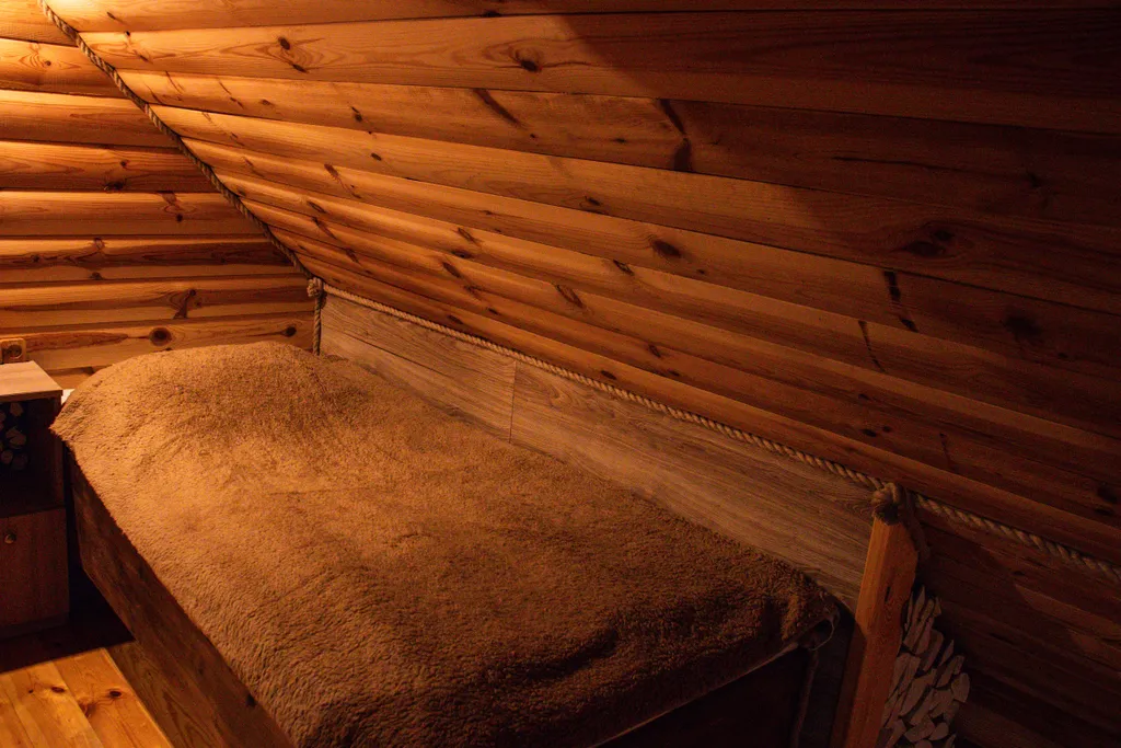 Дом-баня на высоком берегу Березины