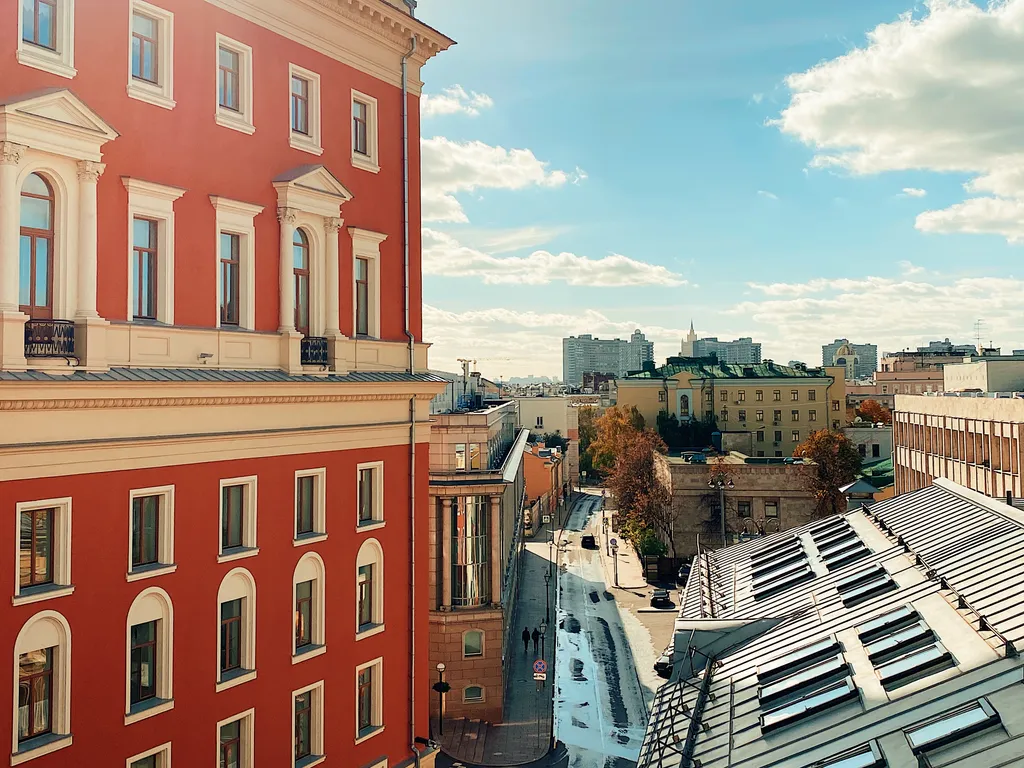 Квартира Квартира Апартамент с балконами и видом на тверскую площадь — Москва