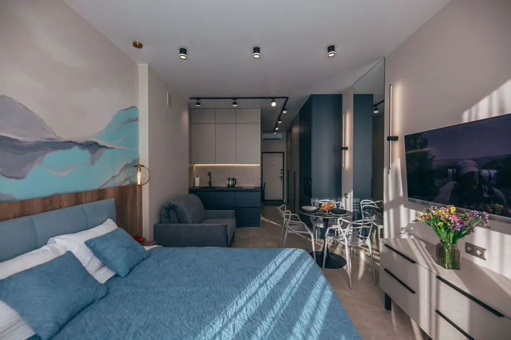 Квартира Квартира Новaя уютнaя студия в ЖK Aтлaнтис — Зеленоградск