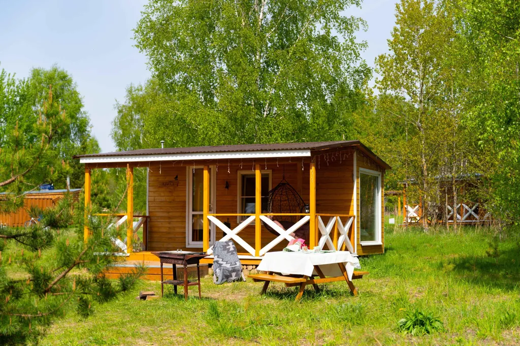 Уютный домик с террасой