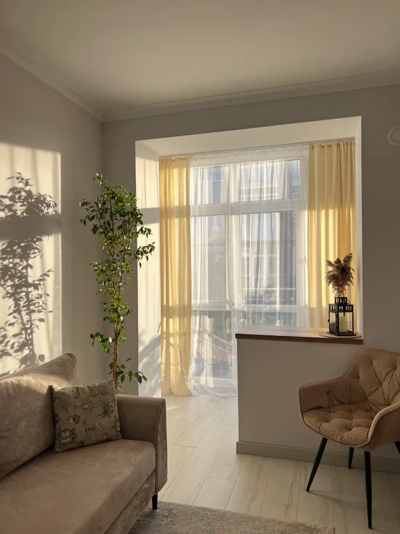 Уютная квартира с террасой у Западного пляжа — аренда посуточно в Зеленоградск