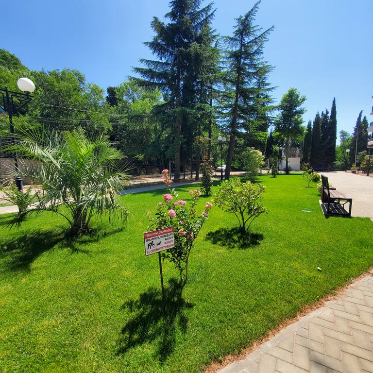 Двухкомнатные апартаменты в живописном месте Ялты