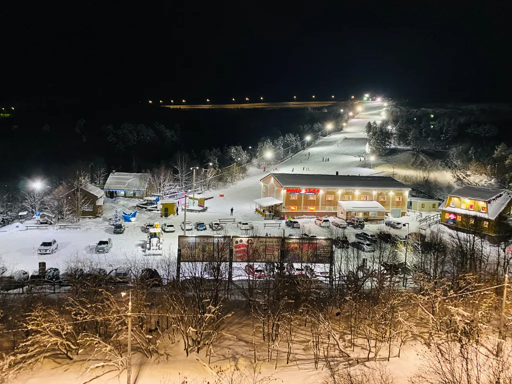 Квартира с панорамным видом на горнолыжный склон