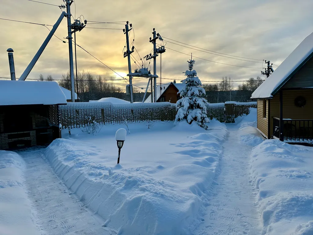 Коттедж Дом у озера и леса — Снегиревка