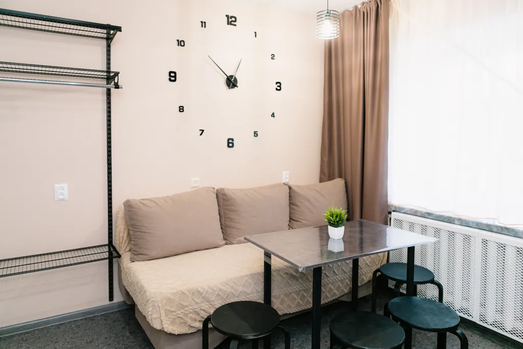 Современная светлая квартира в центре города