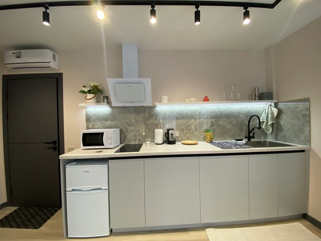 Уютная студия в кирпичном доме