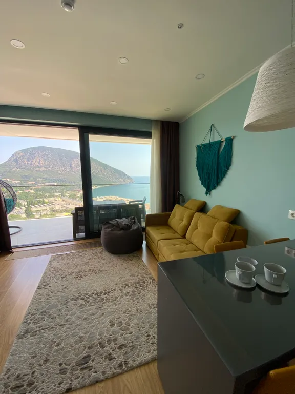 Квартира Апартамент в элитном ЖК Гурзуф Ривьера с панорамным видом на море — аренда посуточно в Гурзуф