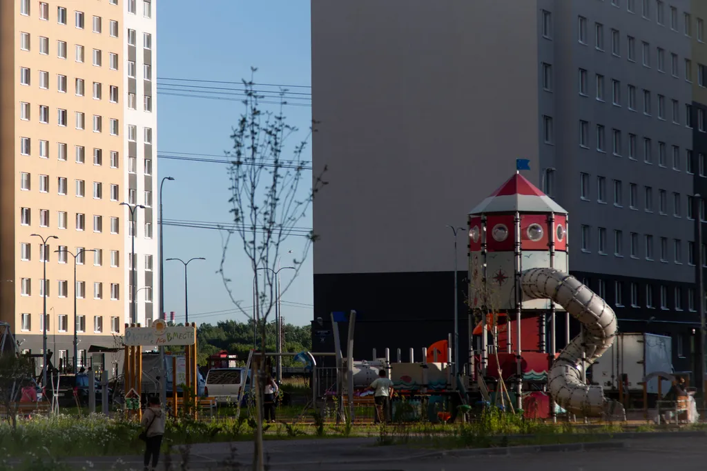 Квартира Квартира Новая уютная студия в Цветном Городе — Санкт-Петербург