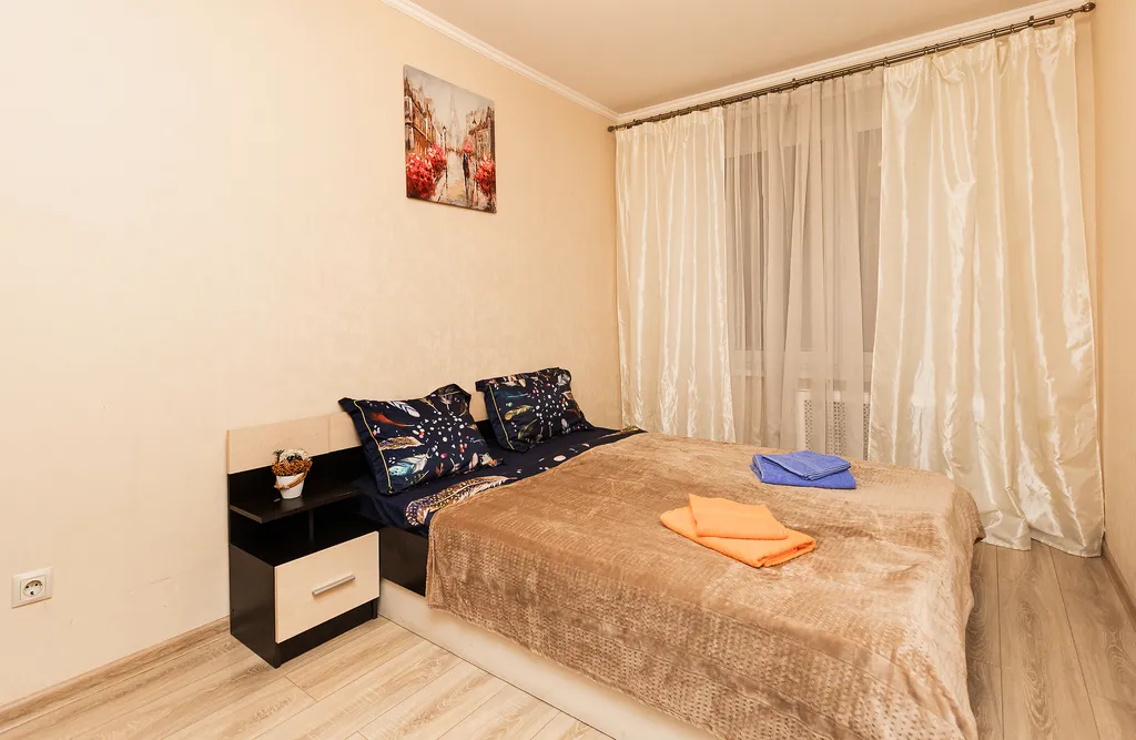 Просторная двухкомнатная квартира с большим балконом