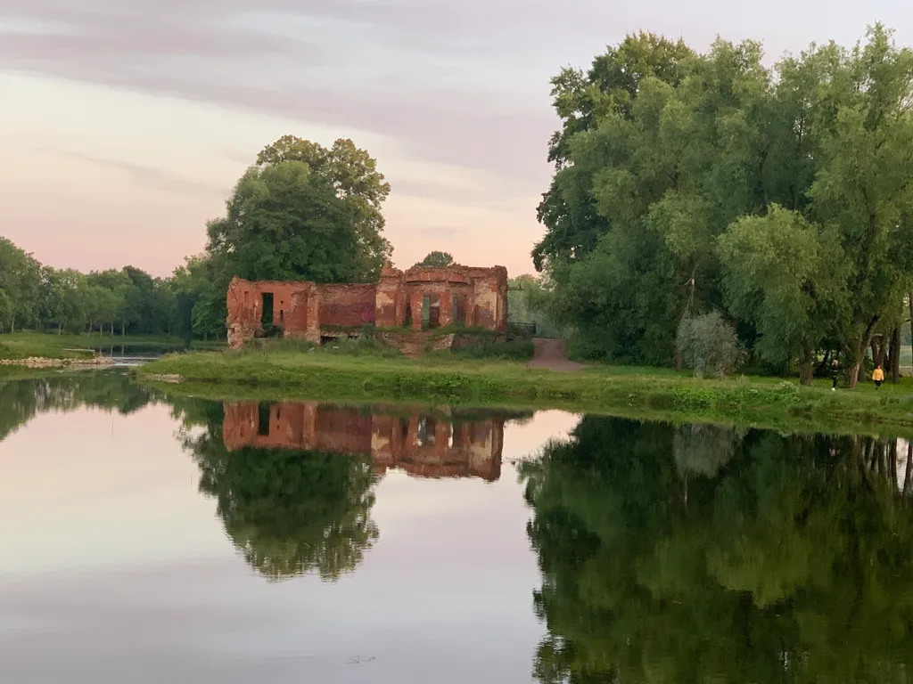 Квартира с видом в центре Петергофа