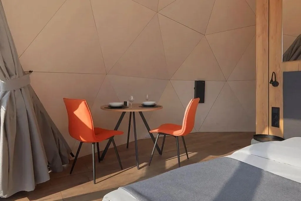 Геокупол с панорамным окном