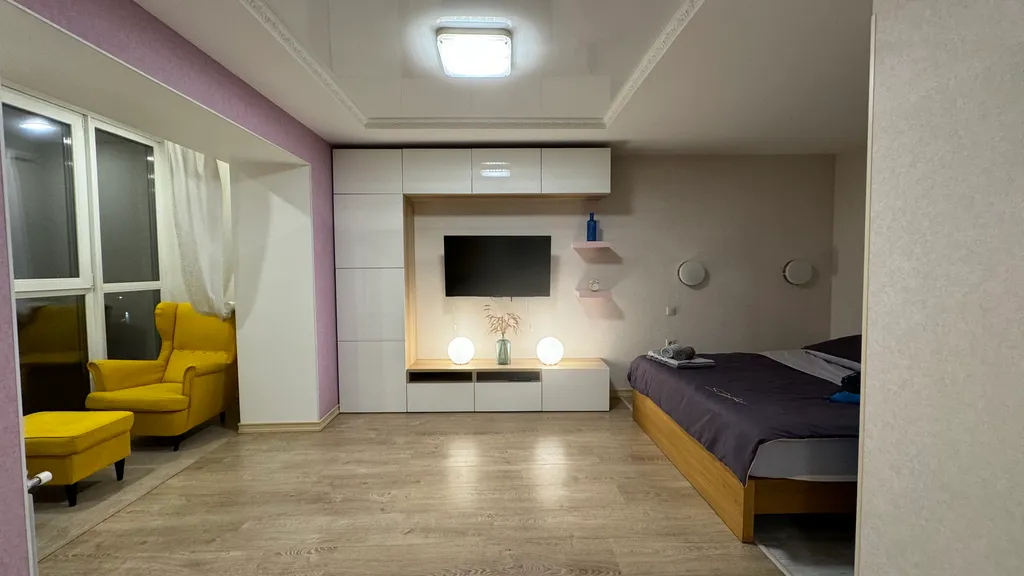 Квартира Квартира Дизайнерская студия на набережной — Самара