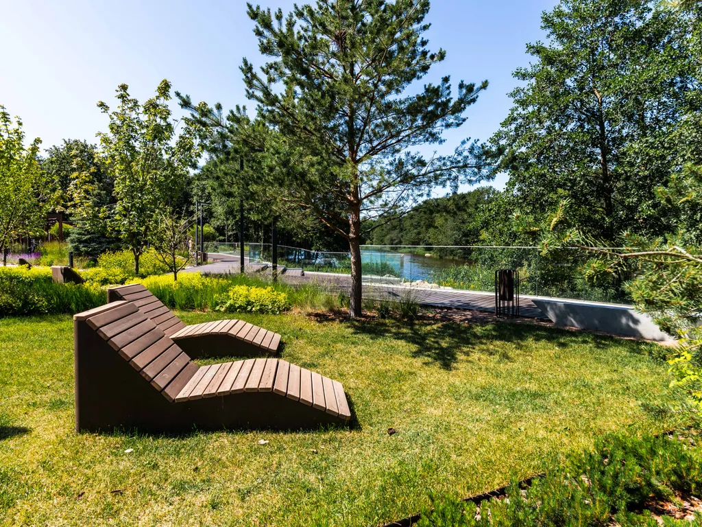 Апарт Aquamarine Resort в доме с бассейном и сауной возле залива