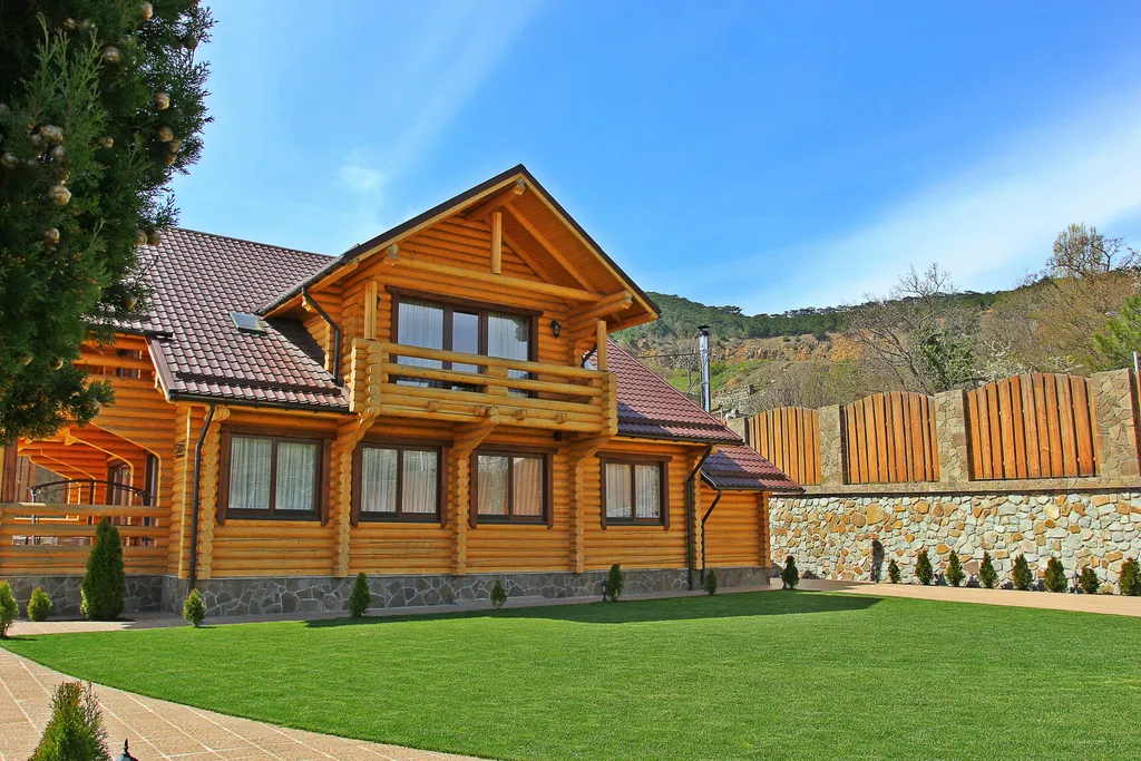 Дом с панорамным видом на море и гору Аю-Даг