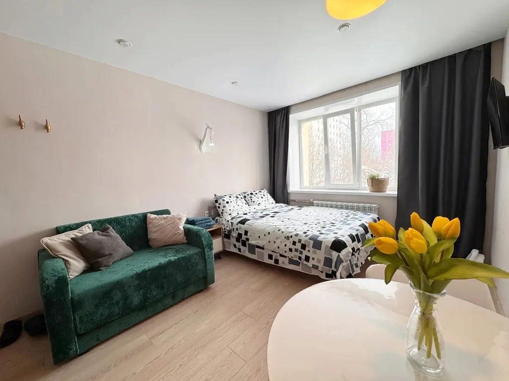 Стильная квартира-студия в исторической части города