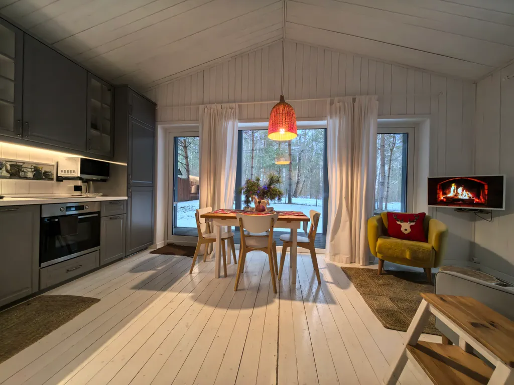 Дом в лесу рядом с музеем-усадьбой Поленово