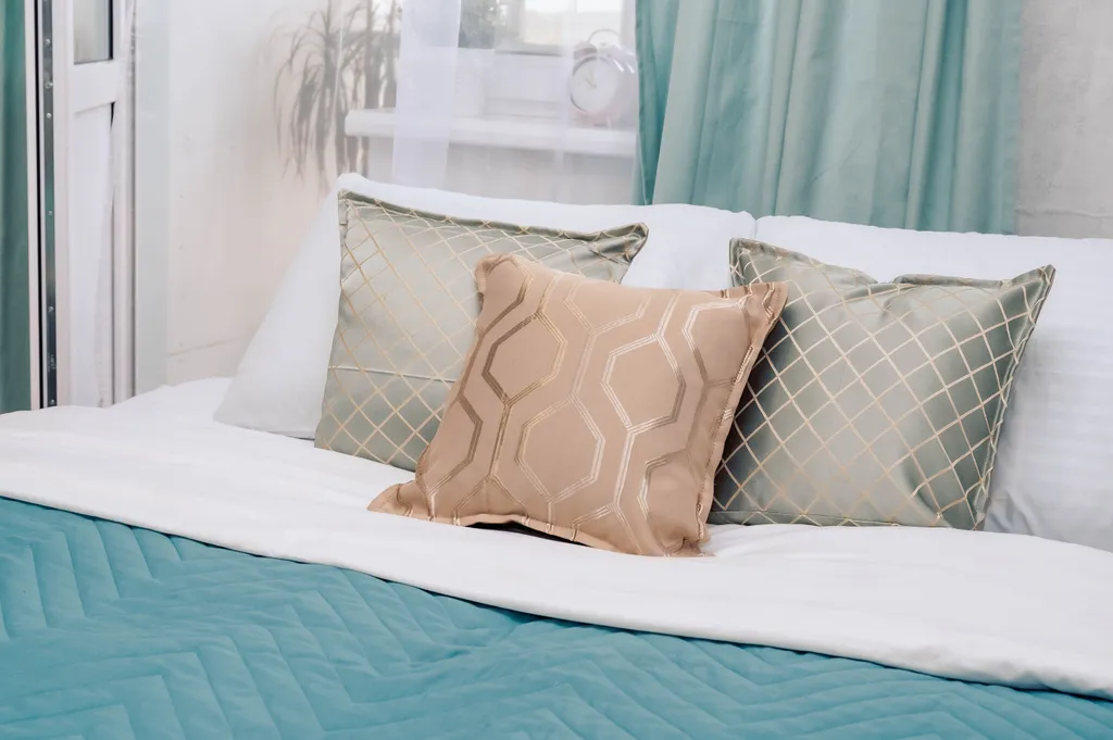 Уютная студия в новом доме с красивым видом из окна