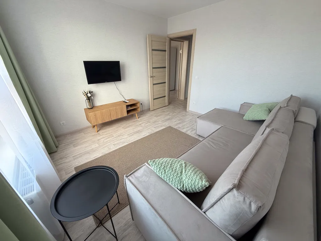 Просторная квартира с видом на город