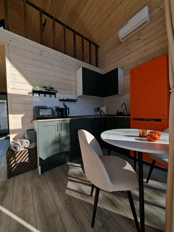 С дровяной сауной и видом на лес и закаты