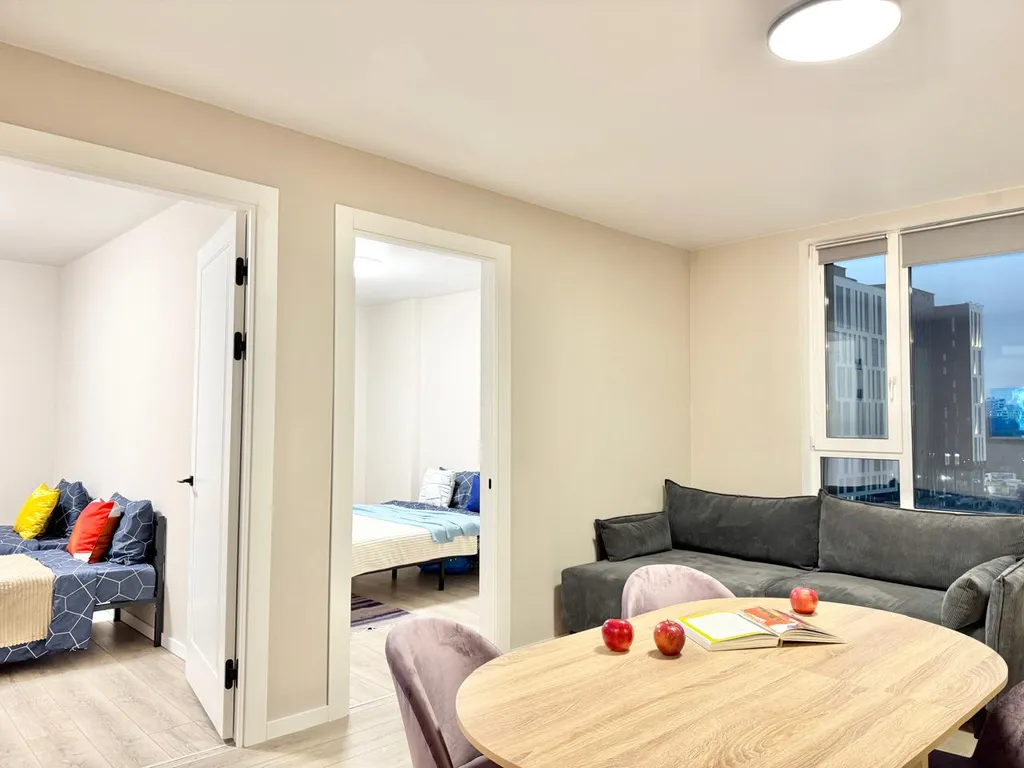 Евро-трехкомнатная квартира в ЖК Спутник