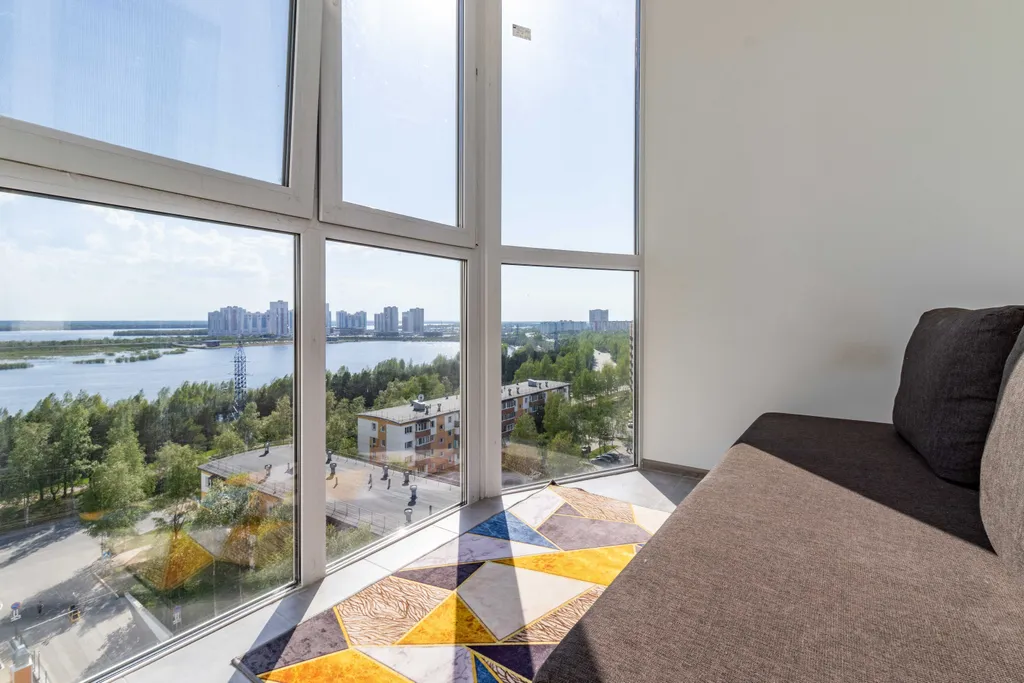 Апартаменты с прекрасным видом на Обь