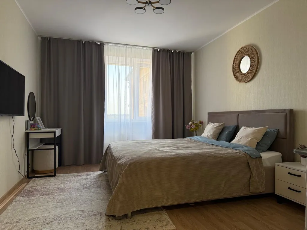 Новая 2-комнатная квартира с лоджией в центре курорта Завидово