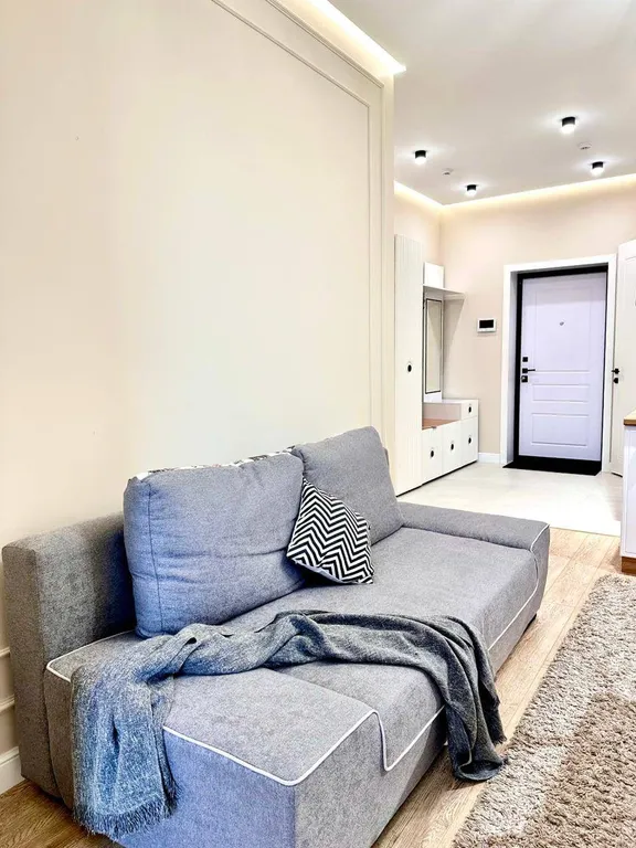 Квартира Уютная и стильная квартира с видом на город в ЖК Комфорт Сити — Алматы