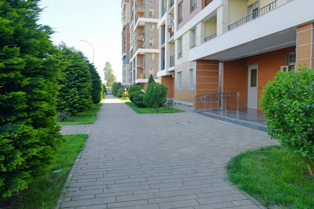 Лаконичная квартира, до моря 3 минуты пешком