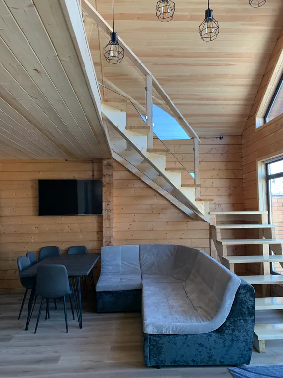 Дом из натурального евро дерева