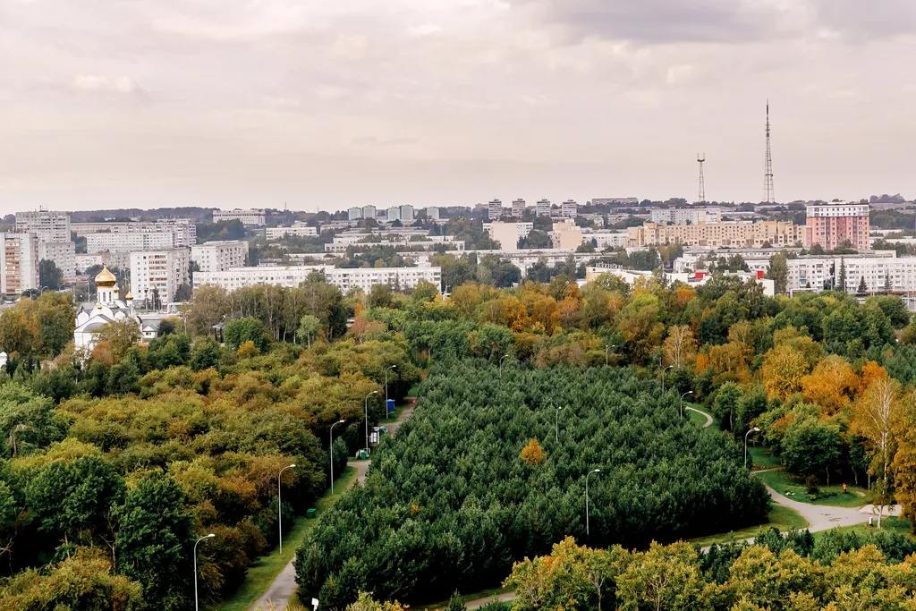 Апартаменты с видом на парк
