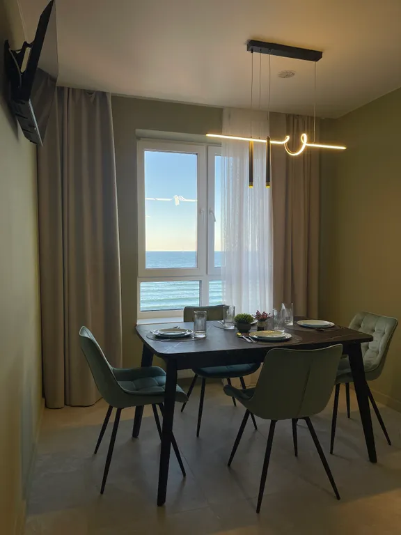 2-х комнатный апартамент с прямым видом на море