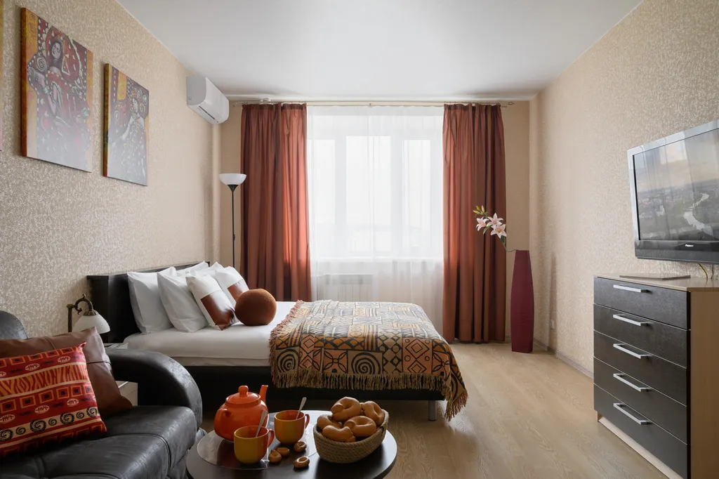 Просторная квартира в центре города