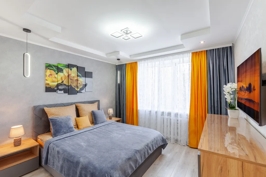 Aura - новая и комфортная двухкомнатная квартира — аренда посуточно в Самара