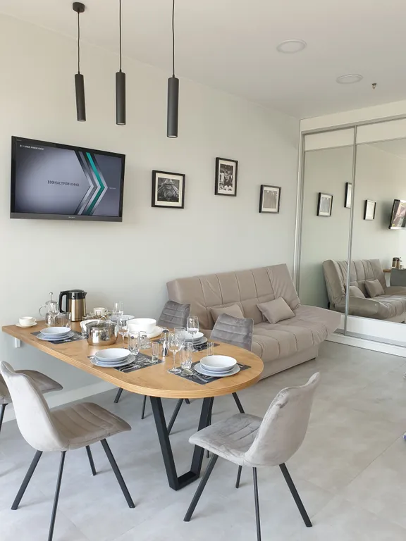 Квартира Апартаменты Eva crystal у моря с бесконтактным заселением — Светлогорск