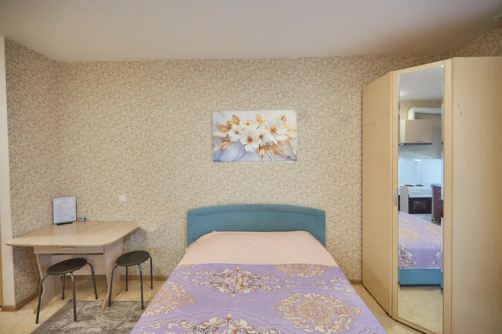 Студия на 8 этаже с балконом