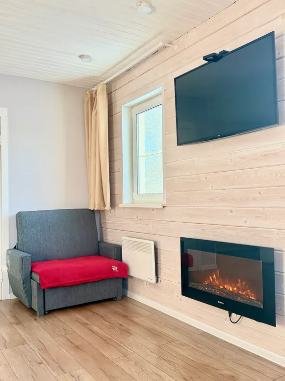 Дом у озера с сауной