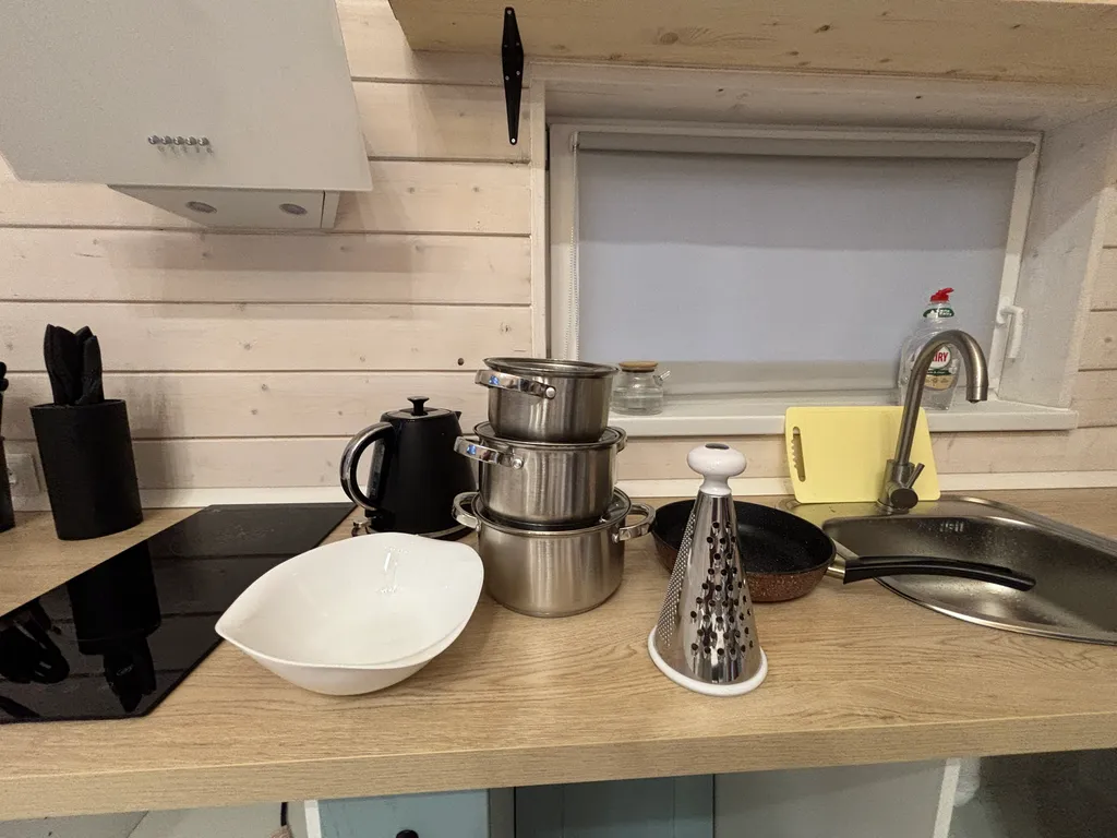 Уютный дом с баней на дровах