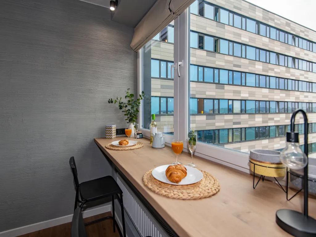 Стильная гостевая студия Небеса в МФК Созвездие