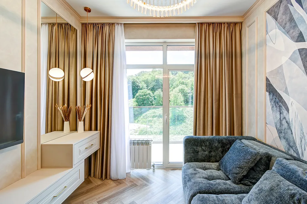 Большая дизайнерская квартира в ЖК Аллея Парк