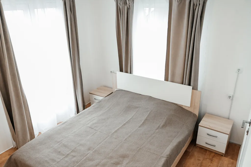 Современный двухместный номер в доме с видом на океан и вулканы