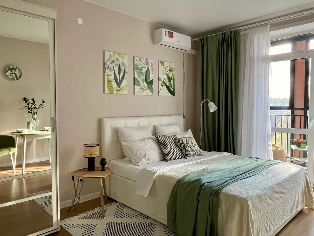 Квартира Уютная студия на Парковом, Спорт Холл, отчетные док — аренда посуточно в Пермь