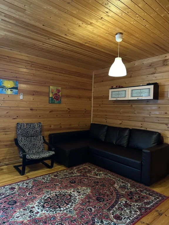 Тихий и тёплый домик в деревне с баней на дровах