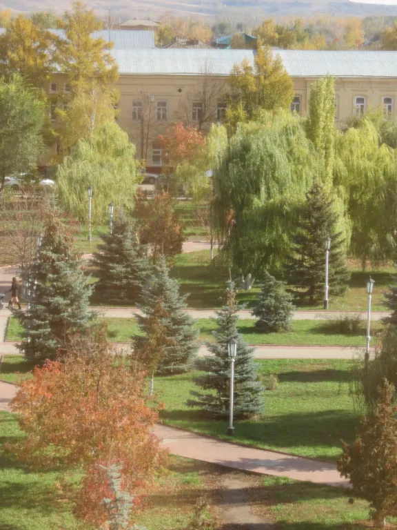 Видовая квартира в центре с видом на Троицкий парк